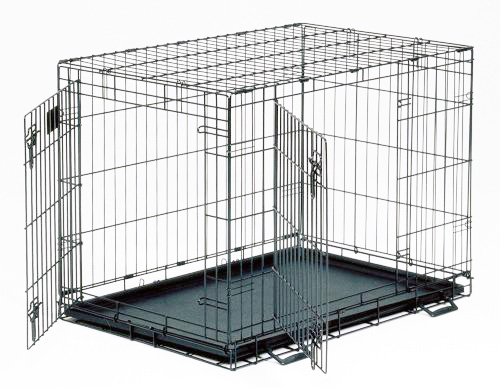 Midwest Lifestages Double Door Dog Crate